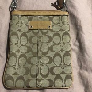 Authentic coach crossbody bag